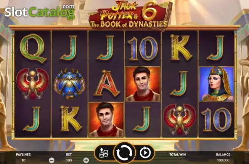 Οθόνη2. Jack Potter and The Book of Dynasties 6 Κουλοχέρης