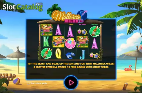 Οθόνη2. Mallorca Wilds Κουλοχέρης