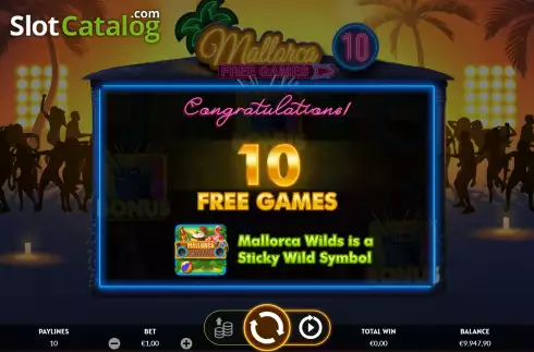 Οθόνη7. Mallorca Wilds Κουλοχέρης