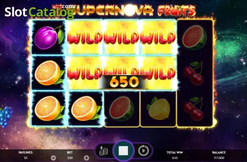 Οθόνη5. 7 Supernova Fruits Κουλοχέρης