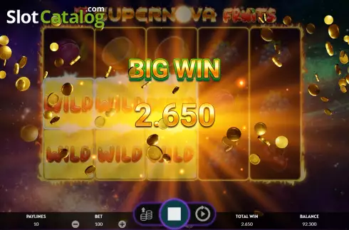 Οθόνη8. 7 Supernova Fruits Κουλοχέρης
