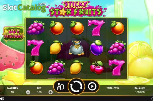 Οθόνη2. Sticky Star Fruits Κουλοχέρης