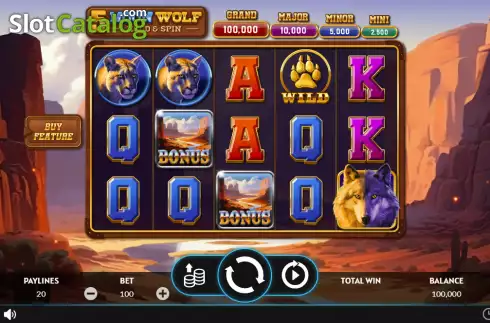 Οθόνη2. 5 Moon Wolf Κουλοχέρης 