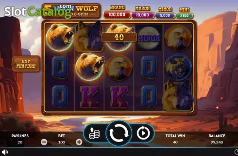 Οθόνη3. 5 Moon Wolf Κουλοχέρης 