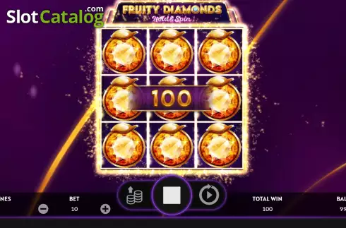 Οθόνη3. Fruity Diamonds Κουλοχέρης