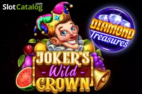 Joker's Wild Crown - Diamond Treasures Λογότυπο Joker's Wild Crown - Diamond Treasures Λογότυπο