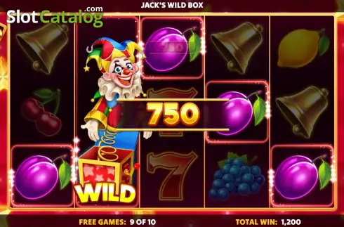 Οθόνη3. Jack's Wild Box Κουλοχέρης