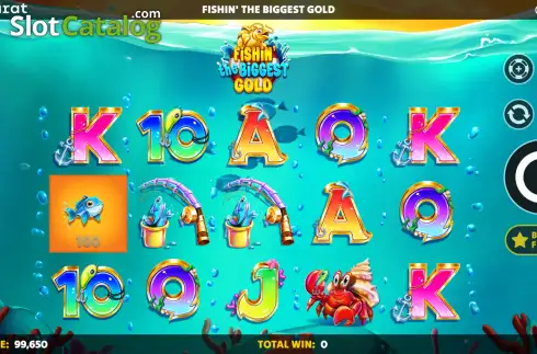 Οθόνη2. Fishin' The Biggest Gold Κουλοχέρης