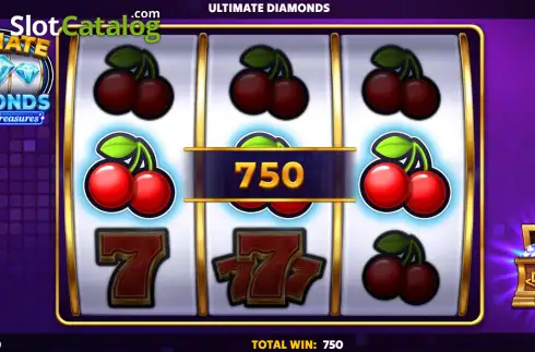 Οθόνη3. Ultimate Diamonds Diamond Treasures Κουλοχέρης