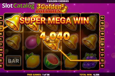 Οθόνη3. 3 Golden Cherries Κουλοχέρης