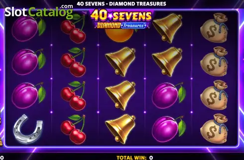 Οθόνη2. 40 Seven Diamond Treasures Κουλοχέρης 