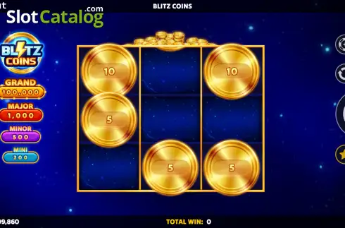 Οθόνη2. Blitz Coins Κουλοχέρης