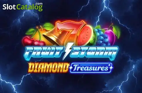 Fruit Storm Diamond Treasures Λογότυπο Fruit Storm Diamond Treasures Λογότυπο