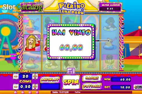 Οθόνη4. Pierino al Luna Park Κουλοχέρης