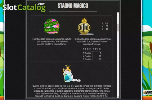 Οθόνη5. Lo Stagno Magico Κουλοχέρης 