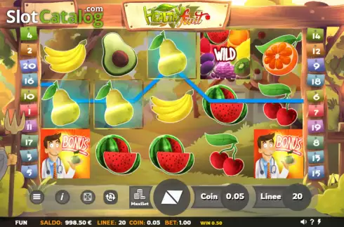 Οθόνη3. Healthy Fruit Κουλοχέρης 