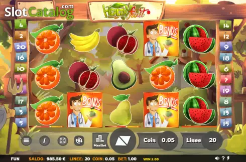 Οθόνη4. Healthy Fruit Κουλοχέρης 