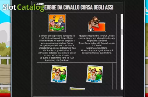 Οθόνη5. Febbre Da Cavallo - Corsa Degli Assi Κουλοχέρης 