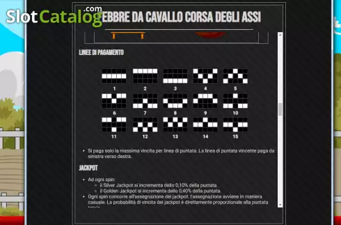 Οθόνη8. Febbre Da Cavallo - Corsa Degli Assi Κουλοχέρης 