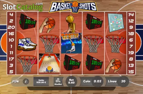 Οθόνη2. Basket Shots Κουλοχέρης