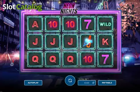 Οθόνη3. Neon Nights (Arcadem) Κουλοχέρης