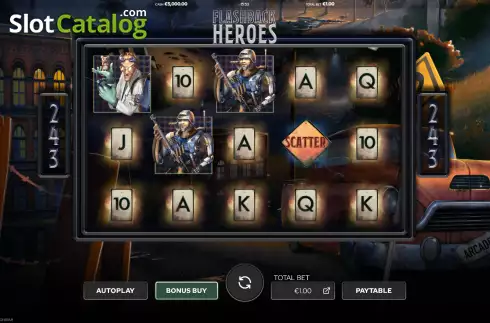 Οθόνη2. Flashback Heroes Κουλοχέρης