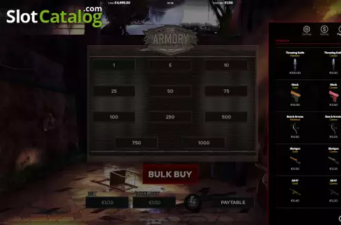 Οθόνη7. The Armory Bulk Buy Κουλοχέρης