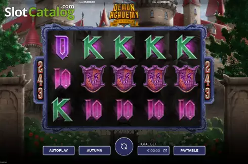 Οθόνη2. Demon Academy Multi Themes Κουλοχέρης 