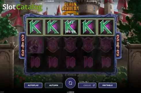 Οθόνη3. Demon Academy Multi Themes Κουλοχέρης 