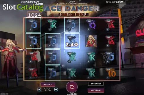 Οθόνη3. Ace Danger Κουλοχέρης
