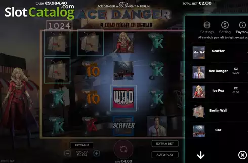 Οθόνη6. Ace Danger Κουλοχέρης
