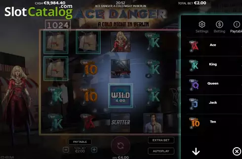 Οθόνη7. Ace Danger Κουλοχέρης