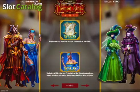 Οθόνη8. The Demon King’s: Masquerade Κουλοχέρης 