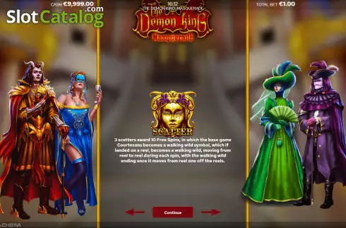 Οθόνη9. The Demon King’s: Masquerade Κουλοχέρης 