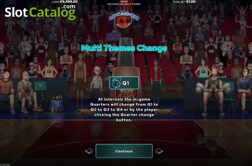 Οθόνη7. Arcadem Jam: Multi Themes Κουλοχέρης