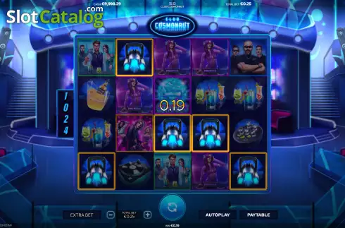 Οθόνη4. Club Cosmonaut Κουλοχέρης