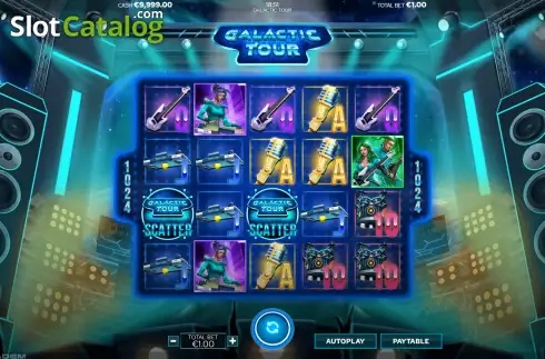 Οθόνη2. Galactic Tour Κουλοχέρης