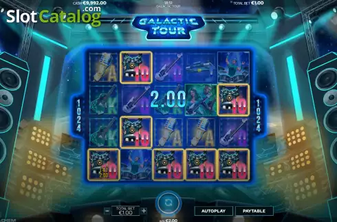 Οθόνη3. Galactic Tour Κουλοχέρης