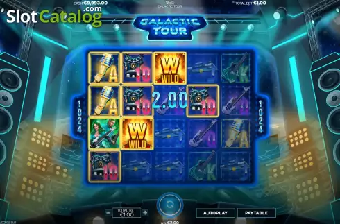 Οθόνη4. Galactic Tour Κουλοχέρης