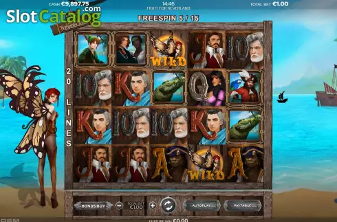 Οθόνη6. Fight for Neverland Κουλοχέρης