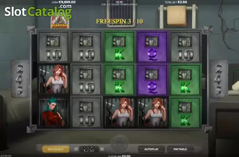 Οθόνη6. Evil Elf Escape From Elfatraz Κουλοχέρης