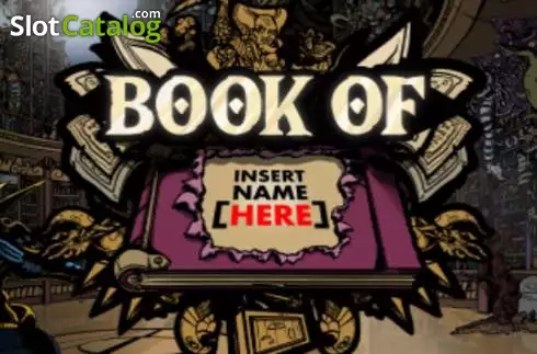 Book of Insert Name Here Λογότυπο Book of Insert Name Here Λογότυπο
