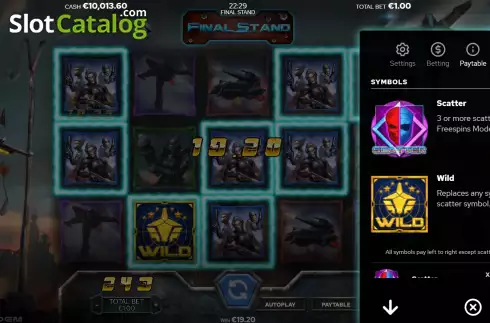 Οθόνη5. Final Stand Κουλοχέρης