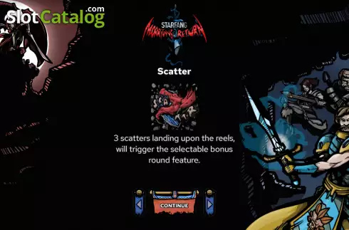Οθόνη2. Starfang: Morrigan's Return Κουλοχέρης