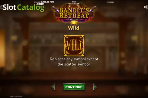 Οθόνη5. Bandit's Retreat Κουλοχέρης