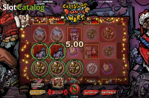Οθόνη3. Christmas Dinner Wars Κουλοχέρης 