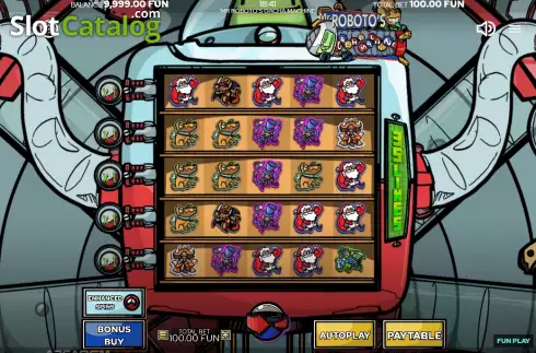 Οθόνη2. Mr. Roboto's Gacha Machine Κουλοχέρης