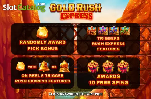 Οθόνη2. Gold Rush Express Κουλοχέρης