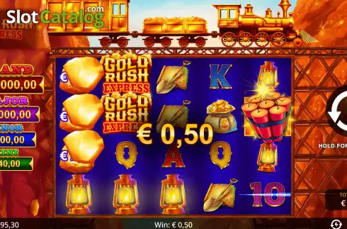 Οθόνη4. Gold Rush Express Κουλοχέρης