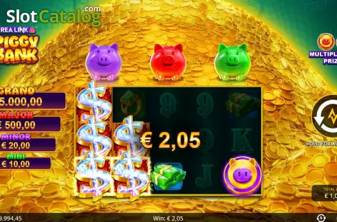 Οθόνη5. Area Link Piggy Bank Κουλοχέρης
